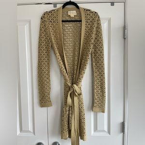 Bergdorf Goodman x Michael Kors Gold Knit Sweater